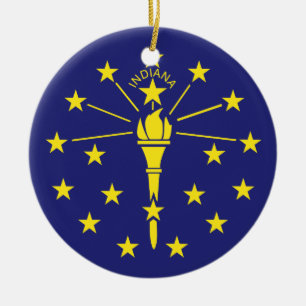 INDIANA KERAMIK ORNAMENT