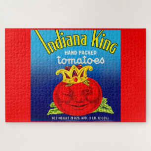 Indiana-King-Tomaten-Etikett Puzzle