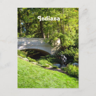 Indiana Landschaft Postkarte