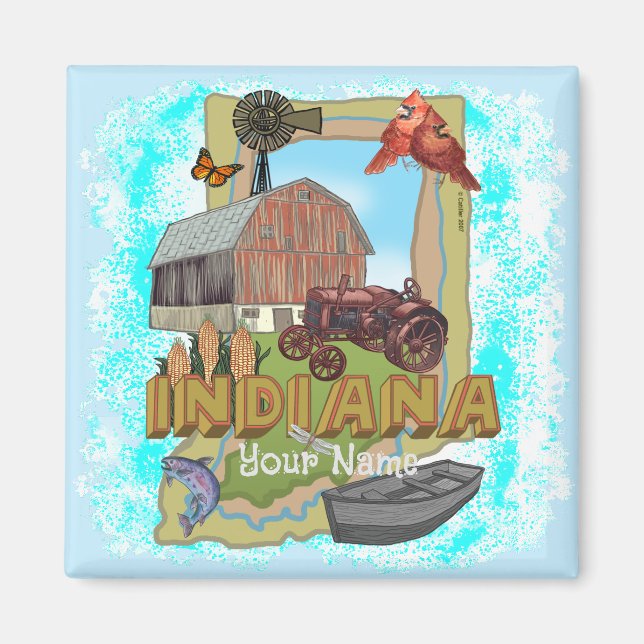 Indiana Magnet (Vorne)