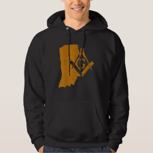 Indiana Masons Grand Lodge F&am Freemasons Vater' Hoodie