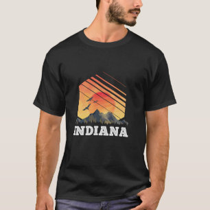 Indiana Mountain Sunset USA Gips T-Shirt