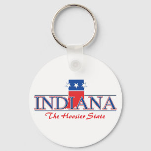 Indiana Patriotic Schlüsselanhänger