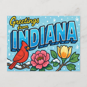 INDIANA Postkarte