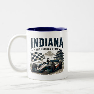 Indiana Racing Heritage Reise Zweifarbige Tasse