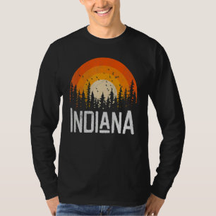 Indiana Retro-Stil Vintage 70er 80er 90er Zuhause T-Shirt
