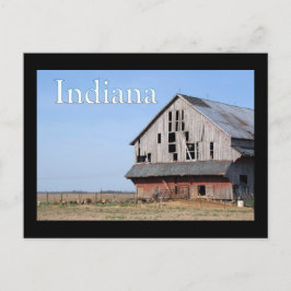 Indiana-Scheunen Postkarte