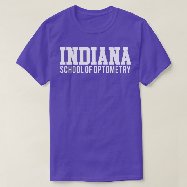 Indiana School of Optometrie T-Shirt (Design vorne)