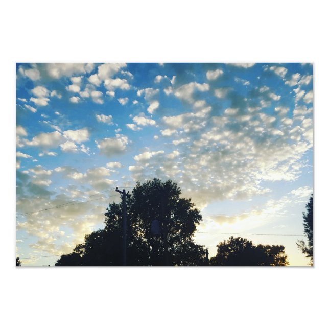 Indiana Sky Fotodruck (Vorne)