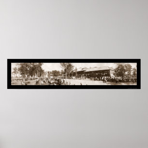 Indiana Staat Fair Foto 1907 Poster