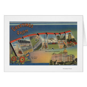 Indiana (Staat Hauptstadt/Blume)