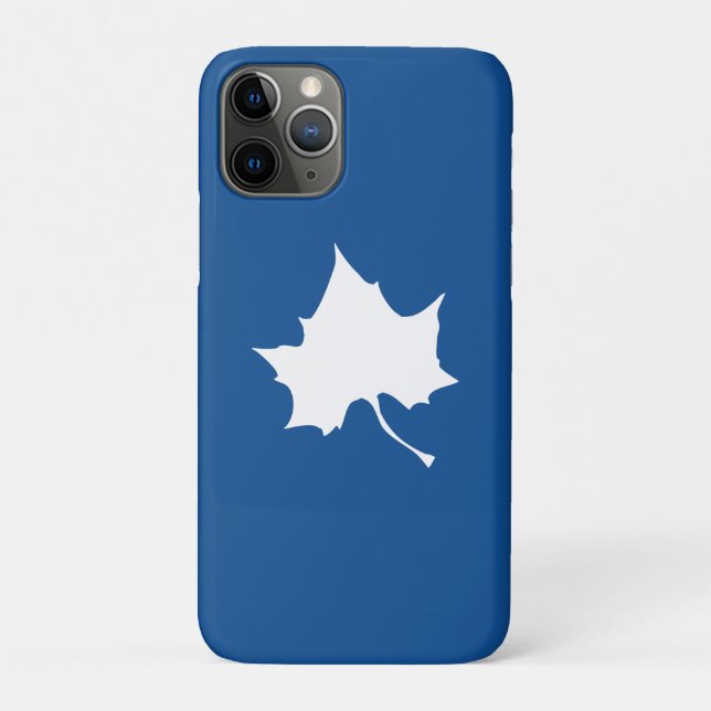 Indiana Staat Leaf Case-Mate iPhone Hülle (Rückseite)