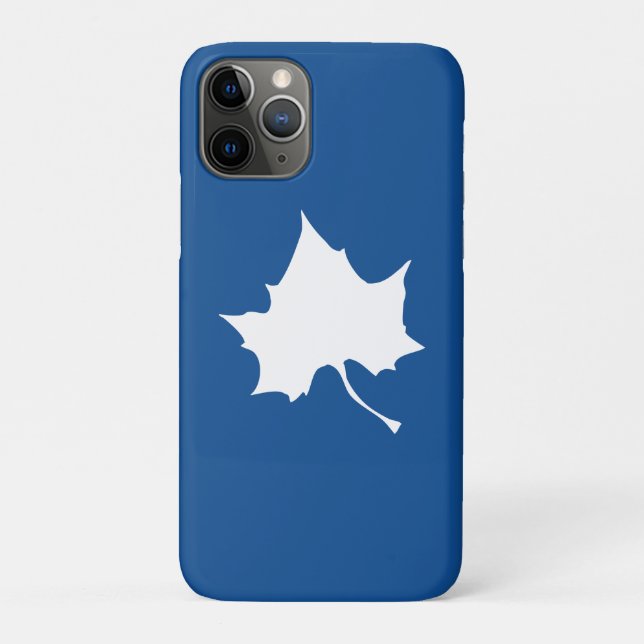 Indiana Staat Leaf Case-Mate iPhone Hülle (Rückseite)