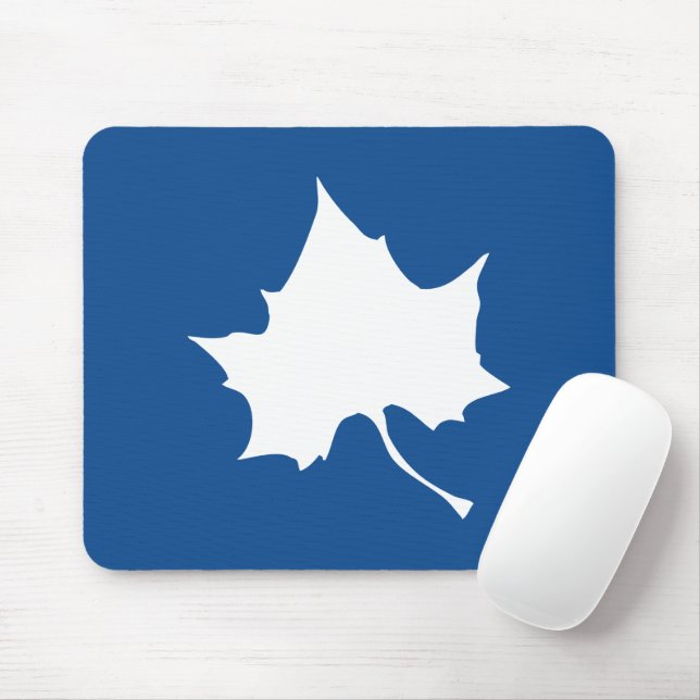 Indiana Staat Leaf Mousepad (Mit Mouse)