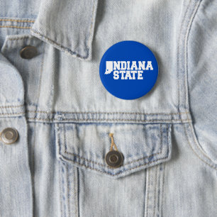 Indiana-Staat-Logo Button