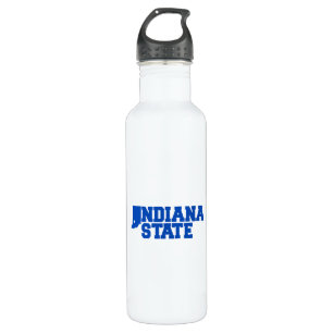 Indiana-Staat-Logo Edelstahlflasche