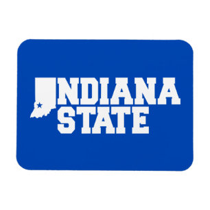 Indiana-Staat-Logo Magnet