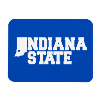 Indiana-Staat-Logo Magnet