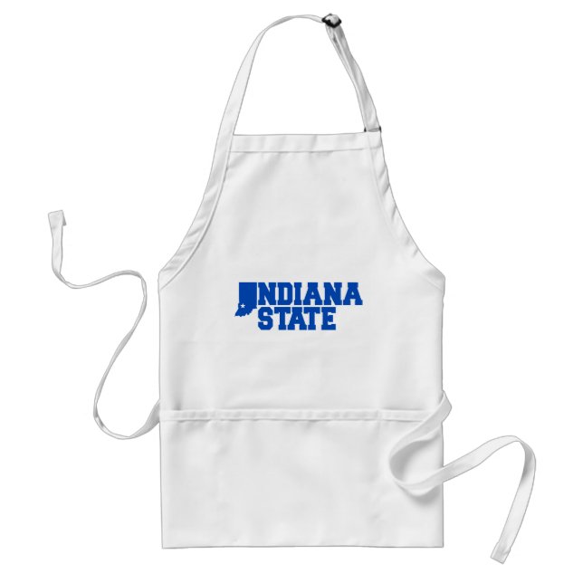 Indiana-Staat-Logo Schürze (Vorne)