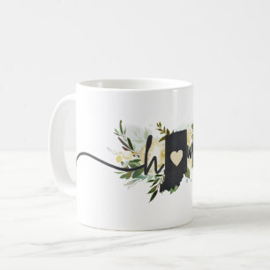 Indiana Staat Personalisiert Ihre Zuhause City Rus Kaffeetasse