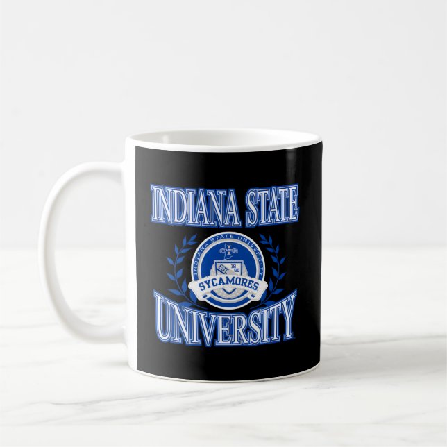 Indiana Staat Sycamores Laurels Offical Kaffeetasse (Links)
