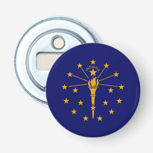 Indiana State Flag Design Flaschenöffner