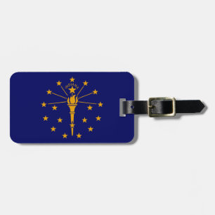 Indiana State Flag Design Gepäckanhänger