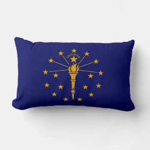Indiana State Flag Design Lendenkissen