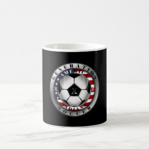 Indiana State Generation X Amerikanischer Fußball Kaffeetasse