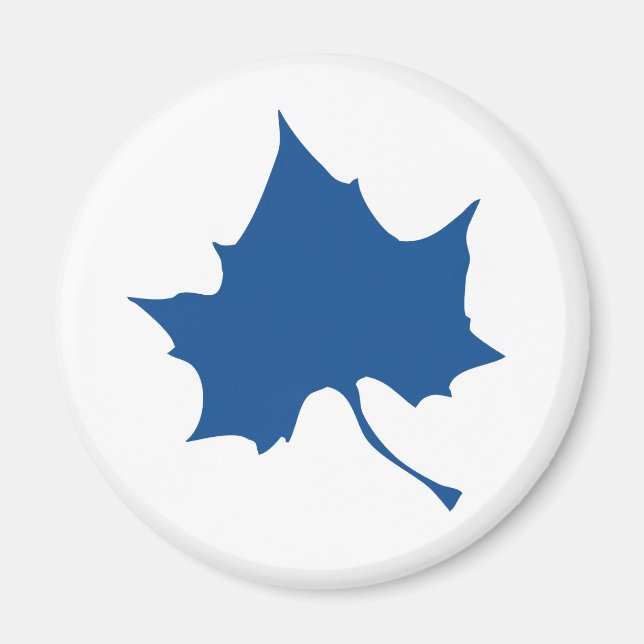 Indiana State Leaf Magnet (Vorne)