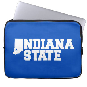 Indiana State Logo Laptopschutzhülle
