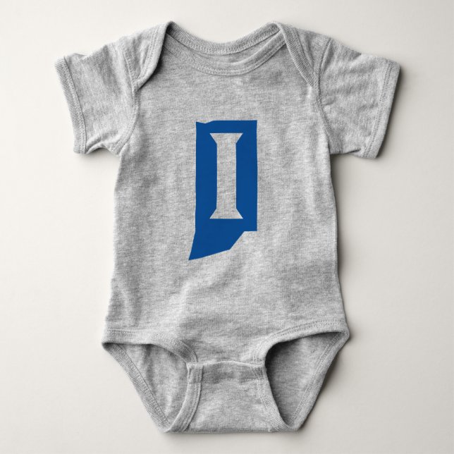 Indiana State University Baby Strampler (Vorderseite)