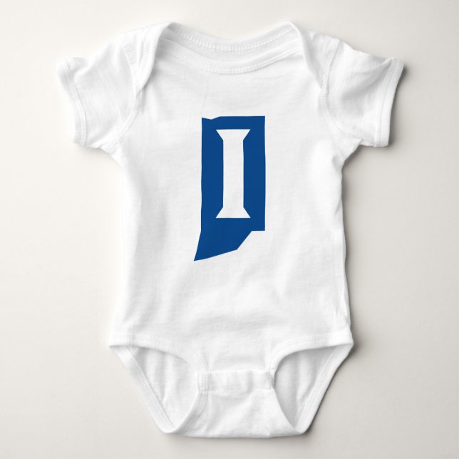 Indiana State University Baby Strampler (Vorderseite)