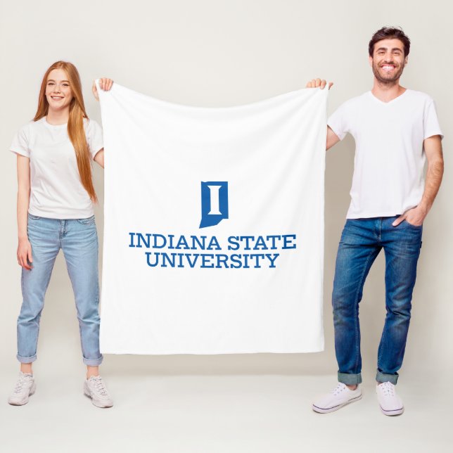Indiana State University Fleecedecke (Beispiel)