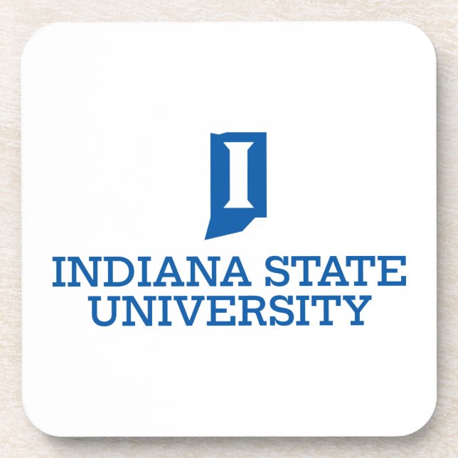 Indiana State University Getränkeuntersetzer (Vorderseite)
