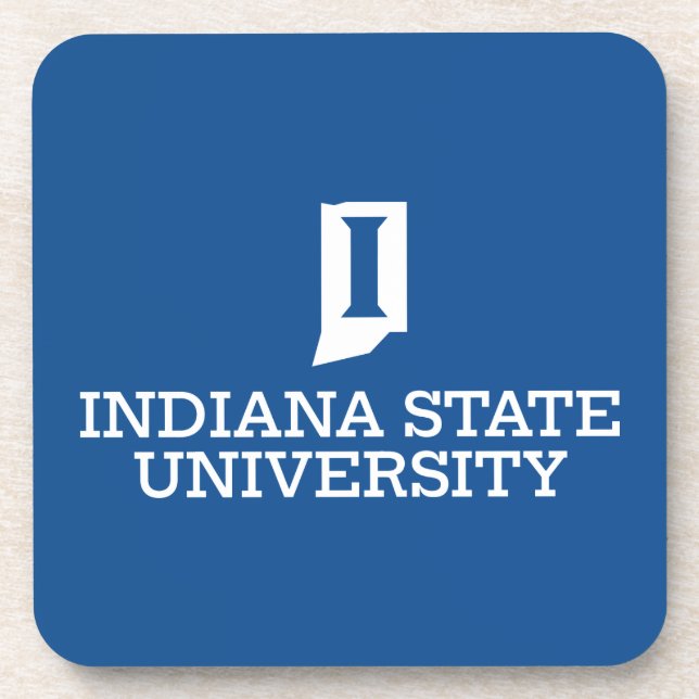 Indiana State University Getränkeuntersetzer (Vorderseite)