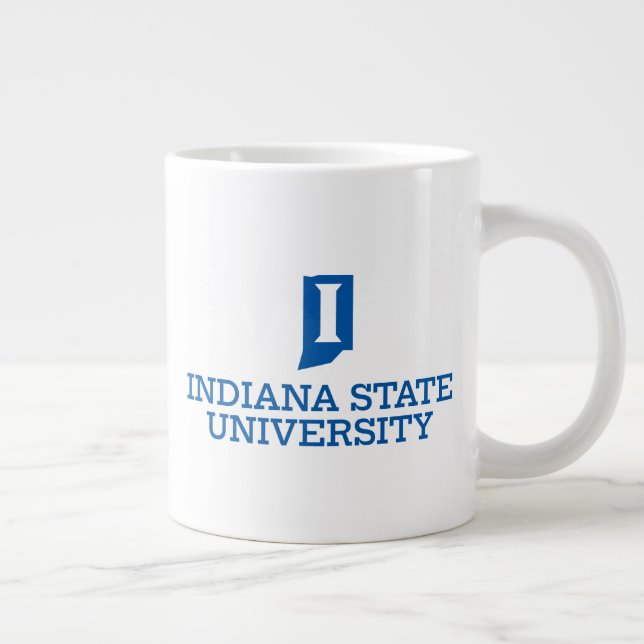 Indiana State University Jumbo-Tasse (Rechts)