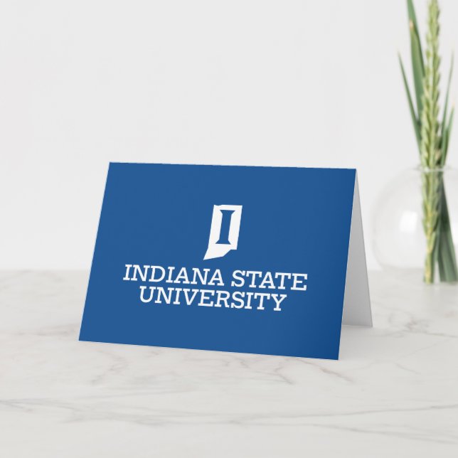 Indiana State University Karte (Vorderseite)