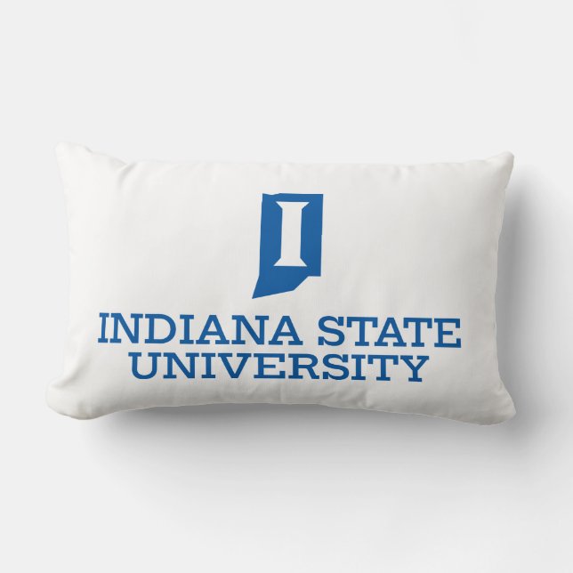 Indiana State University Lendenkissen (Vorderseite)
