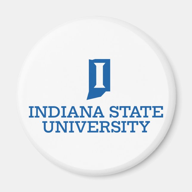Indiana State University Magnet (Vorne)