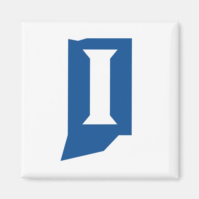 Indiana State University Magnet (Vorne)