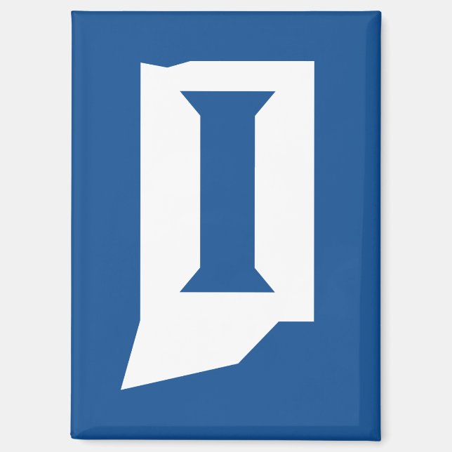 Indiana State University Magnet (Vorderseite)