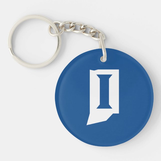 Indiana State University Schlüsselanhänger (Vorderseite)