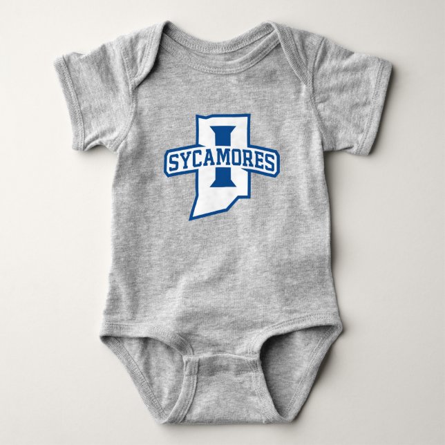Indiana State University Sycamores Baby Strampler (Vorderseite)