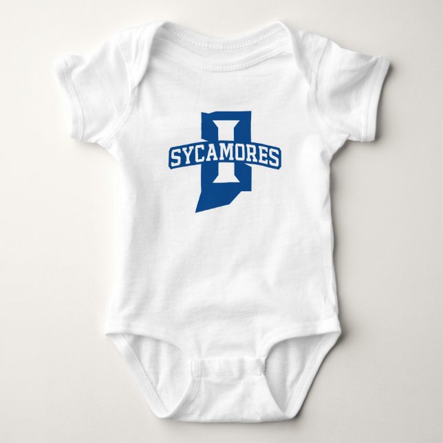 Indiana State University Sycamores Baby Strampler (Vorderseite)