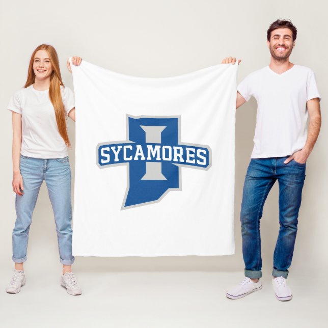 Indiana State University Sycamores Fleecedecke (Beispiel)