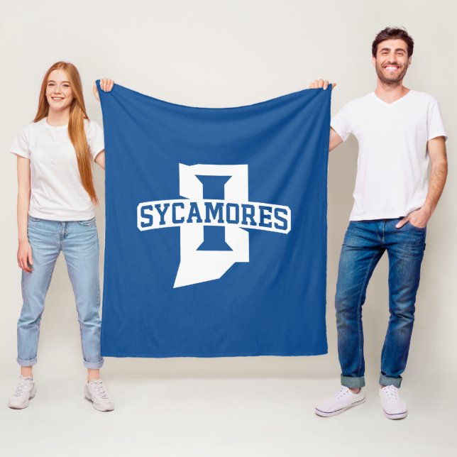 Indiana State University Sycamores Fleecedecke (Beispiel)