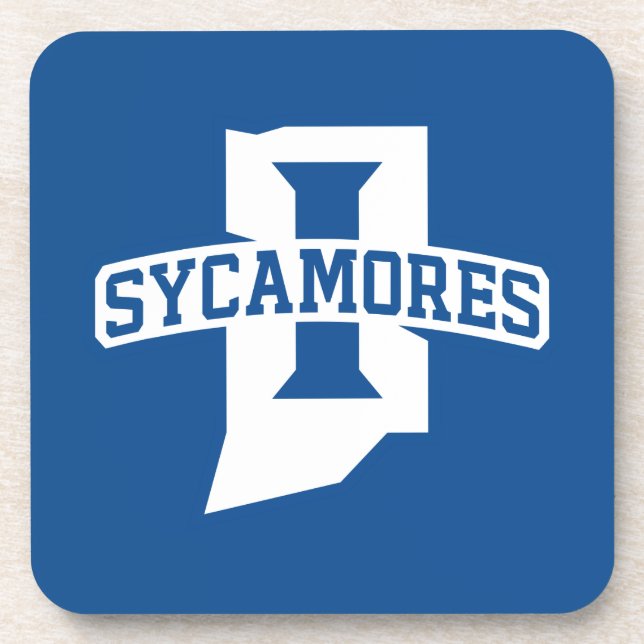 Indiana State University Sycamores Getränkeuntersetzer (Vorderseite)