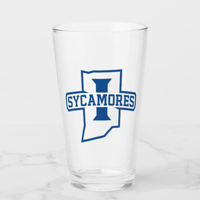 Indiana State University Sycamores Glas (Vorderseite)