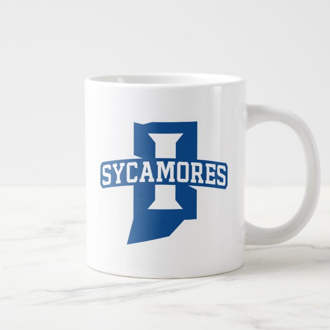 Indiana State University Sycamores Jumbo-Tasse (Rechts)